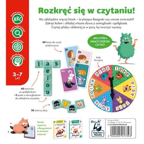 Bazgraki czytają. Gra edukacyjna Bazgraki czytają. Gra edukacyjna