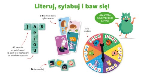Bazgraki czytają. Gra edukacyjna Bazgraki czytają. Gra edukacyjna