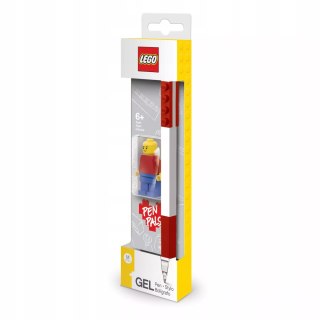 Długopis żelowy LEGO Czerwony z Minifigurką 52602