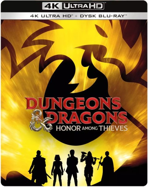 Dungeons & Dragons: Złodziejski honor, 2 Blu-ray 4K (Steelbook) Dungeons & Dragons: Złodziejski honor, 2 Blu-ray 4K (Steelbook)