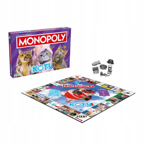 Gra planszowa Monopoly Koty Winning Moves