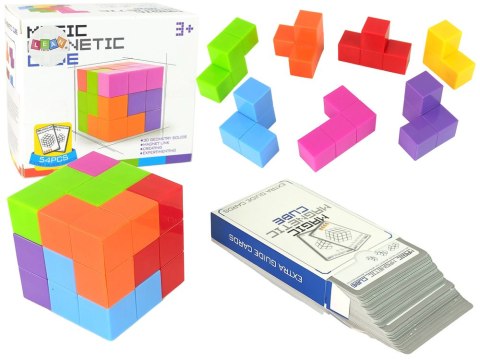 Magiczna Kostka Do Układania Magnetyczna 7 El. Magiczna Kostka Do Układania Magnetyczna 7 El.