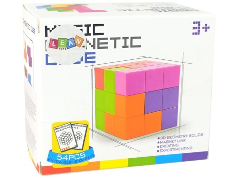 Magiczna Kostka Do Układania Magnetyczna 7 El. Magiczna Kostka Do Układania Magnetyczna 7 El.