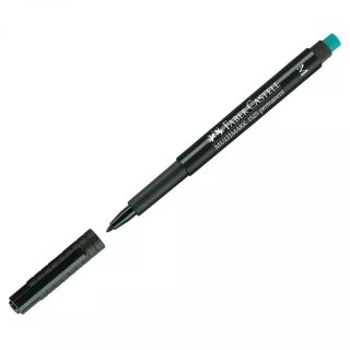 Marker permanentny czarny Faber-Castell 1 szt.