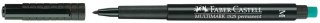 Marker permanentny czarny Faber-Castell 1 szt.
