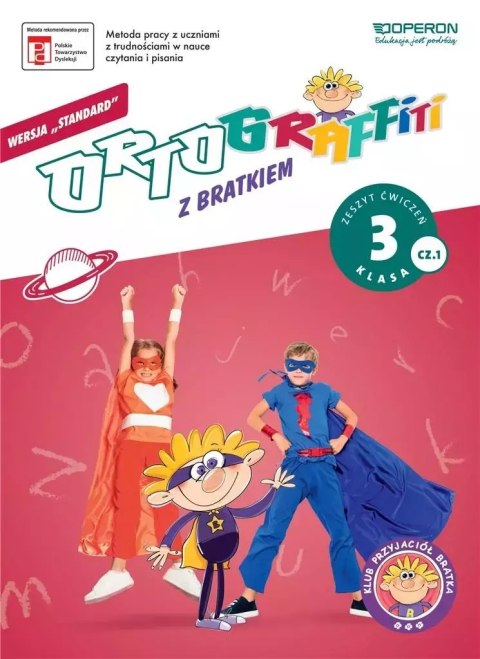 Ortograffiti z Bratkiem 3 zeszyt ćw. 1 OPERON Ortograffiti z Bratkiem 3 zeszyt ćw. 1 OPERON