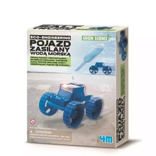 Pojazd zasilany wodą morską