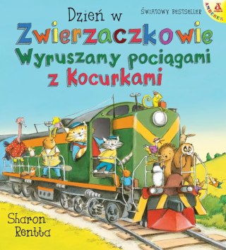 Amberek. Dzień w Zwierzaczkowie. Wyruszamy pociągami z Kocurkami