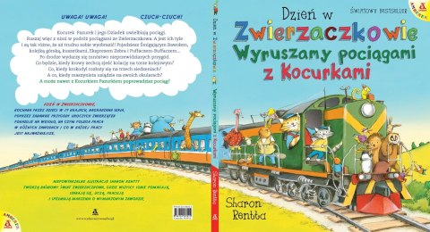Amberek. Dzień w Zwierzaczkowie. Wyruszamy pociągami z Kocurkami Amberek. Dzień w Zwierzaczkowie. Wyruszamy pociągami z Kocurkami