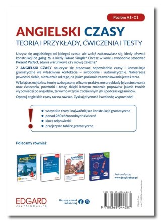 Angielski. Czasy. Teoria i przykłady, ćwiczenia i testy