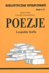 Biblioteczka Opracowań. „Poezje" Leopolda Staffa