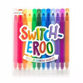Flamastry zmieniające kolor Switch-Eroo 12 sztuk