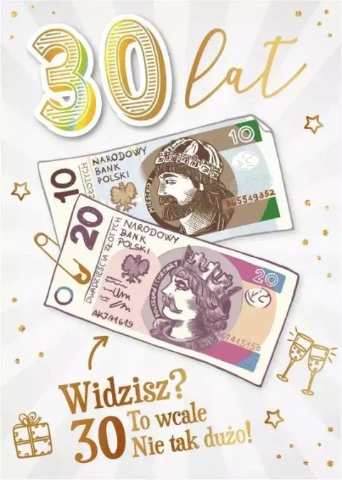 Karnet Urodziny 30 Karnet Urodziny 30