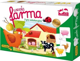 Wesoła farma. 3 gry edukacyjne