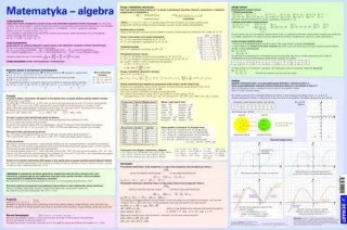 Wzory matematyczne. Algebra. Podkładka na biurko