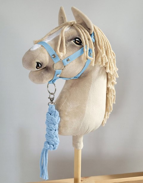 Uwiąz dla Hobby Horse ze sznurka - błękitny Uwiąz dla Hobby Horse ze sznurka - błękitny
