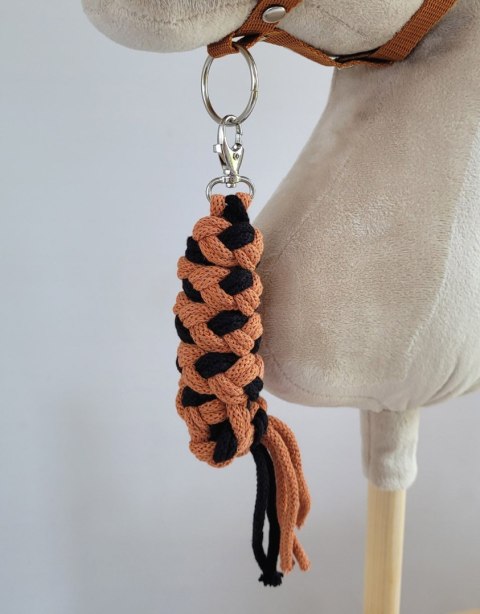 Uwiąz dla Hobby Horse ze sznurka - czarno-rudy Uwiąz dla Hobby Horse ze sznurka - czarno-rudy