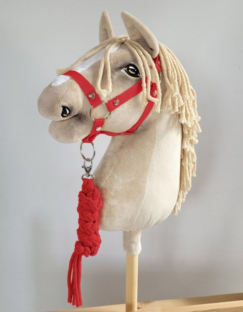 Uwiąz dla Hobby Horse ze sznurka - czerwony Uwiąz dla Hobby Horse ze sznurka - czerwony