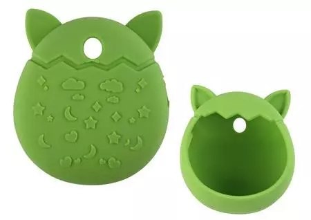 Etui case na Tamagotchi silikonowy zielony Etui case na Tamagotchi silikonowy zielony