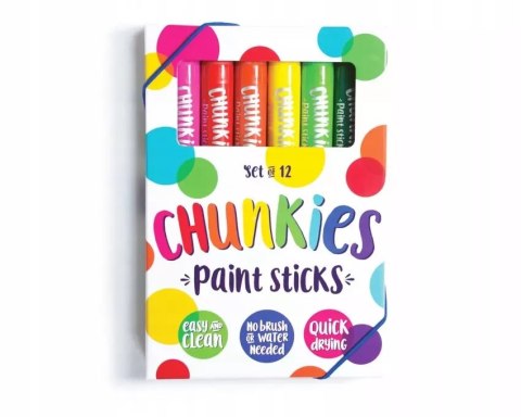 Farba w kredce Chunkies Paint Sticks 12 sztuk Farba w kredce Chunkies Paint Sticks 12 sztuk