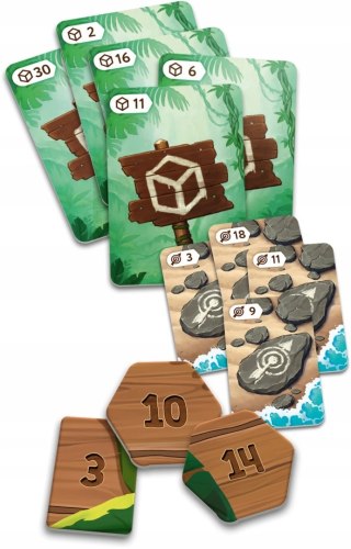 Gra planszowa Lucky Duck Games Toriki: Wyspa rozbitków
