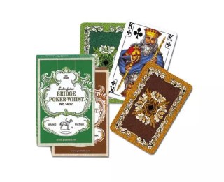 Karty pojedyncze, poker brydż. Liście dębu