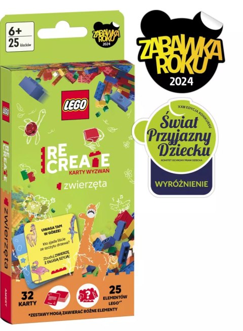 LEGO Recreate. Karty Wyzwań. Zwierzęta LEGO Recreate. Karty Wyzwań. Zwierzęta