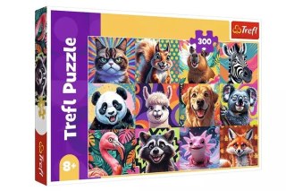 PUZZLE 300 Zabawne portrety zwierząt 23030