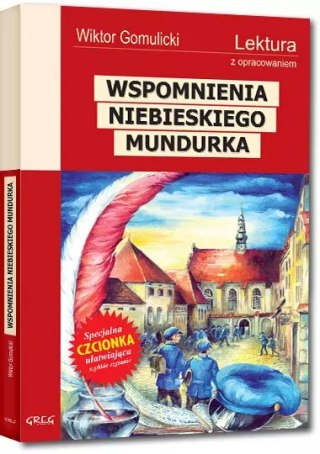 Wspomnienia niebieskiego mundurka (wydanie z opracowaniem i streszczeniem)