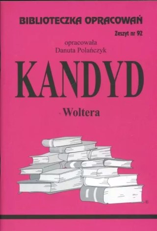 Biblioteczka Opracowań. „Kandyd" Woltera