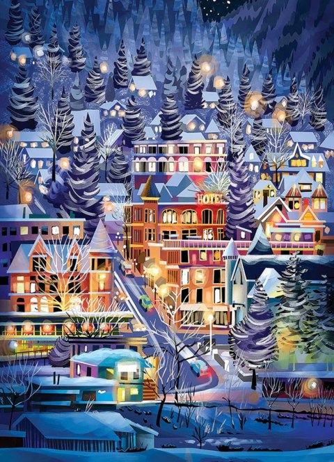 Cobble Hill Puzzle 500 el. Miasteczko narciarskie Cobble Hill Puzzle 500 el. Miasteczko narciarskie