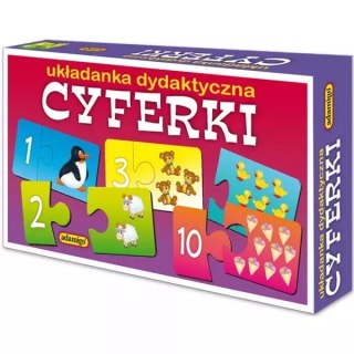 Cyferki. Układanka dydaktyczna
