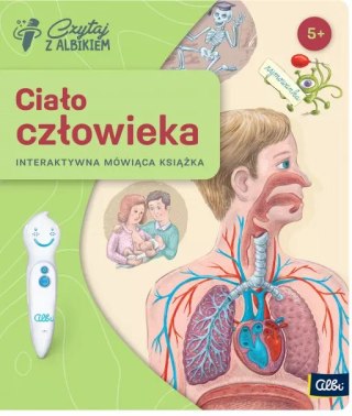 Czytaj z Albikiem. Ciało człowieka. Interaktywna książka
