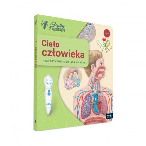 Czytaj z Albikiem. Ciało człowieka. Interaktywna książka Czytaj z Albikiem. Ciało człowieka. Interaktywna książka