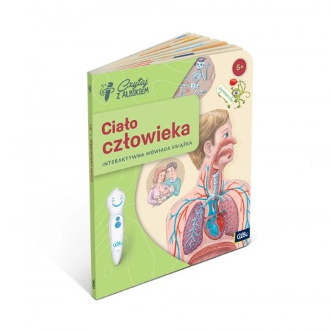 Czytaj z Albikiem. Ciało człowieka. Interaktywna książka Czytaj z Albikiem. Ciało człowieka. Interaktywna książka