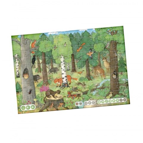 Czytaj z Albikiem. Puzzle 100 elementów. Nasz las Czytaj z Albikiem. Puzzle 100 elementów. Nasz las