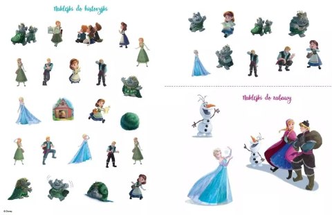Disney Kraina Lodu. Czytanki naklejanki. Na tropie trolli Disney Kraina Lodu. Czytanki naklejanki. Na tropie trolli