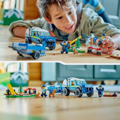 LEGO City Szkolenie psów policyjnych w terenie 60369