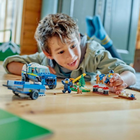LEGO City Szkolenie psów policyjnych w terenie 60369
