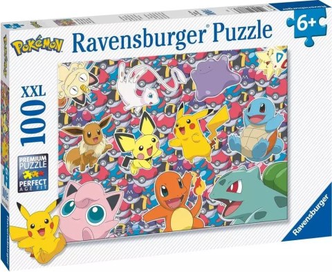 Ravensburger Pokemon Jigsaw Puzzles for Kids Age 6 Years Up - XXL 100 Piece Ravensburger Pokemon Jigsaw Puzzles for Kids Age 6 Years Up - XXL 100 Piece