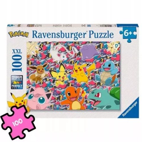 Ravensburger Pokemon Jigsaw Puzzles for Kids Age 6 Years Up - XXL 100 Piece Ravensburger Pokemon Jigsaw Puzzles for Kids Age 6 Years Up - XXL 100 Piece