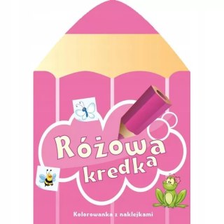 Różowa kredka