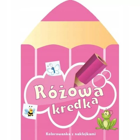 Różowa kredka Różowa kredka