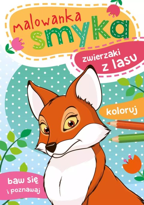 Zwierzaki z lasu. Malowanka smyka Zwierzaki z lasu. Malowanka smyka