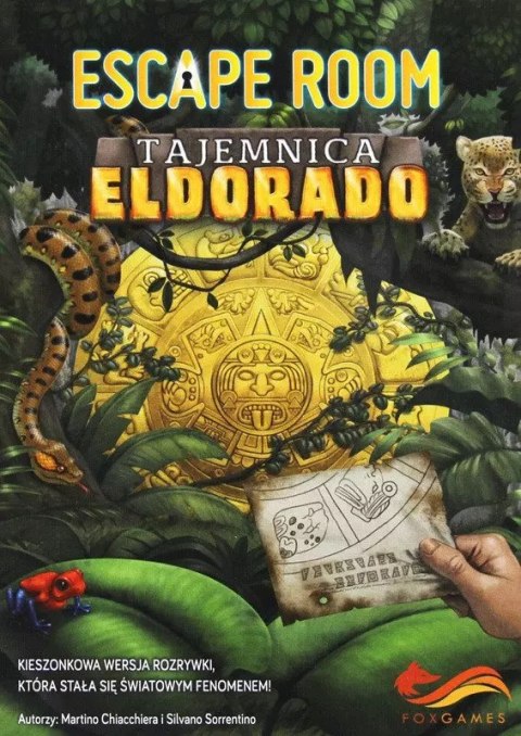 Escape Room. Tajemnica Eldorado Escape Room. Tajemnica Eldorado