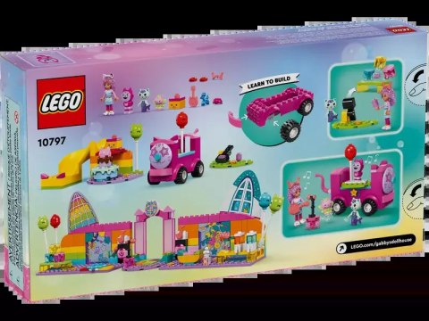 LEGO Koci domek Gabi Sala balowa Gabi 10797