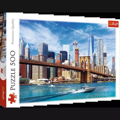 Puzzle 500 elementów. Widok na Nowy Jork Puzzle 500 elementów. Widok na Nowy Jork