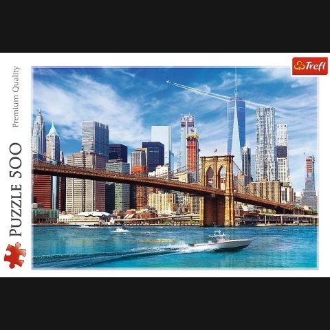 Puzzle 500 elementów. Widok na Nowy Jork Puzzle 500 elementów. Widok na Nowy Jork