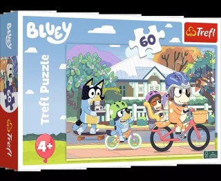 Puzzle 60 elementów. Wesoła Bluey