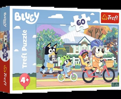 Puzzle 60 elementów. Wesoła Bluey Puzzle 60 elementów. Wesoła Bluey
